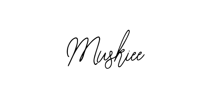The best way (Bearetta-2O07w) to make a short signature is to pick only two or three words in your name. The name Muskiee include a total of six letters. For converting this name. Muskiee signature style 12 images and pictures png