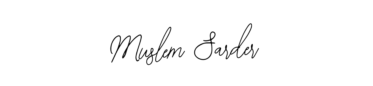 if you are searching for the best signature style for your name Muslem Sarder. so please give up your signature search. here we have designed multiple signature styles  using Bearetta-2O07w. Muslem Sarder signature style 12 images and pictures png