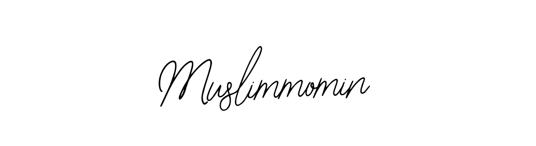 Create a beautiful signature design for name Muslimmomin. With this signature (Bearetta-2O07w) fonts, you can make a handwritten signature for free. Muslimmomin signature style 12 images and pictures png