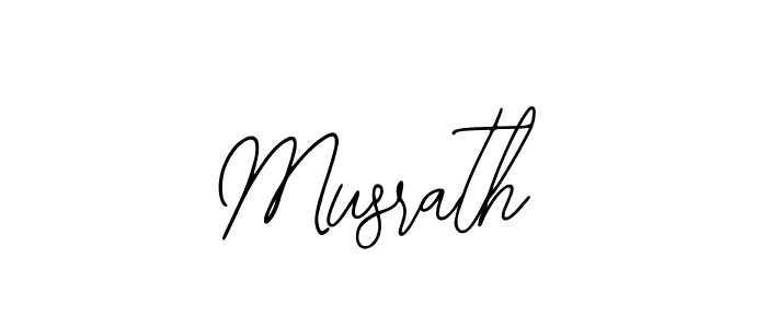 Make a beautiful signature design for name Musrath. Use this online signature maker to create a handwritten signature for free. Musrath signature style 12 images and pictures png