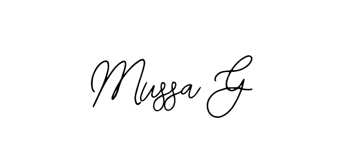 Make a beautiful signature design for name Mussa G. Use this online signature maker to create a handwritten signature for free. Mussa G signature style 12 images and pictures png