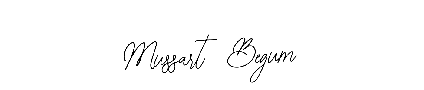 How to make Mussart  Begum signature? Bearetta-2O07w is a professional autograph style. Create handwritten signature for Mussart  Begum name. Mussart  Begum signature style 12 images and pictures png