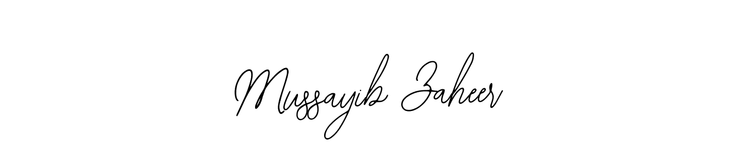 if you are searching for the best signature style for your name Mussayib Zaheer. so please give up your signature search. here we have designed multiple signature styles  using Bearetta-2O07w. Mussayib Zaheer signature style 12 images and pictures png