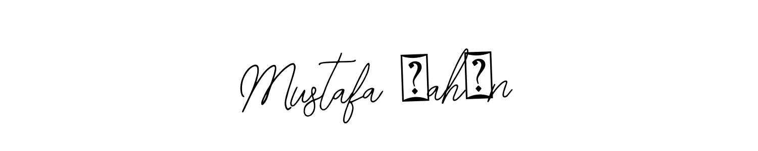 Design your own signature with our free online signature maker. With this signature software, you can create a handwritten (Bearetta-2O07w) signature for name Mustafa Şahİn. Mustafa Şahİn signature style 12 images and pictures png