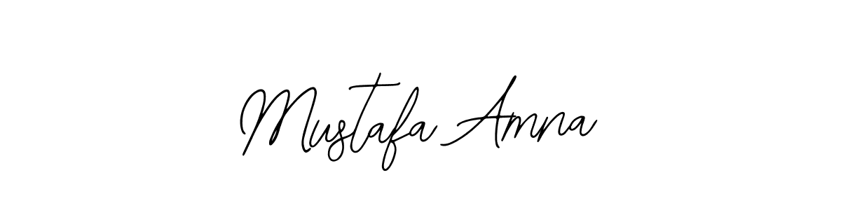 if you are searching for the best signature style for your name Mustafa Amna. so please give up your signature search. here we have designed multiple signature styles  using Bearetta-2O07w. Mustafa Amna signature style 12 images and pictures png
