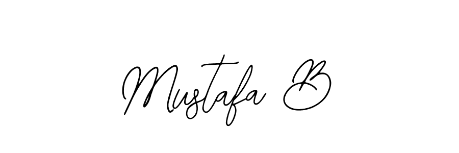 Create a beautiful signature design for name Mustafa B. With this signature (Bearetta-2O07w) fonts, you can make a handwritten signature for free. Mustafa B signature style 12 images and pictures png