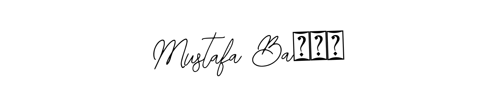 if you are searching for the best signature style for your name Mustafa Bağış. so please give up your signature search. here we have designed multiple signature styles  using Bearetta-2O07w. Mustafa Bağış signature style 12 images and pictures png