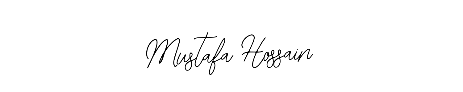 Make a beautiful signature design for name Mustafa Hossain. Use this online signature maker to create a handwritten signature for free. Mustafa Hossain signature style 12 images and pictures png