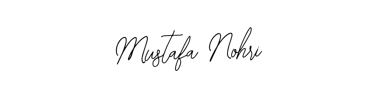 You should practise on your own different ways (Bearetta-2O07w) to write your name (Mustafa Nohri) in signature. don't let someone else do it for you. Mustafa Nohri signature style 12 images and pictures png