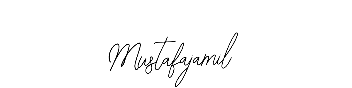 Also You can easily find your signature by using the search form. We will create Mustafajamil name handwritten signature images for you free of cost using Bearetta-2O07w sign style. Mustafajamil signature style 12 images and pictures png