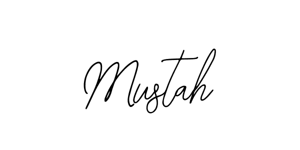 You should practise on your own different ways (Bearetta-2O07w) to write your name (Mustah) in signature. don't let someone else do it for you. Mustah signature style 12 images and pictures png