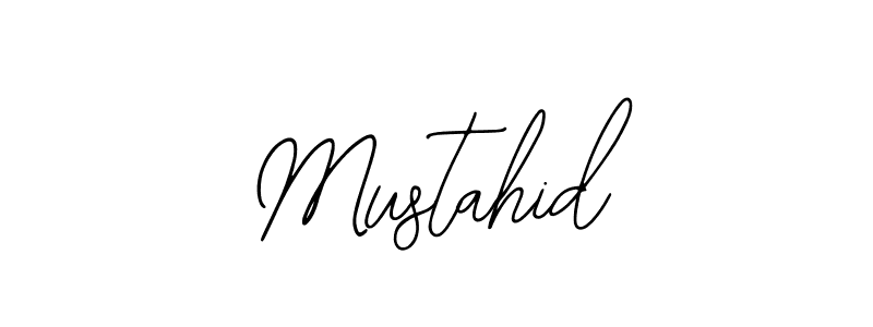 Design your own signature with our free online signature maker. With this signature software, you can create a handwritten (Bearetta-2O07w) signature for name Mustahid. Mustahid signature style 12 images and pictures png
