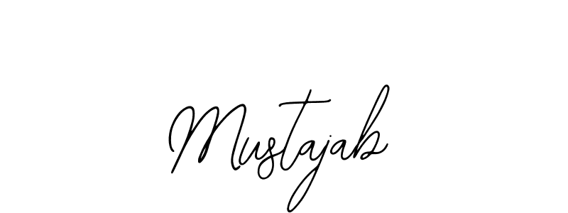 Mustajab stylish signature style. Best Handwritten Sign (Bearetta-2O07w) for my name. Handwritten Signature Collection Ideas for my name Mustajab. Mustajab signature style 12 images and pictures png