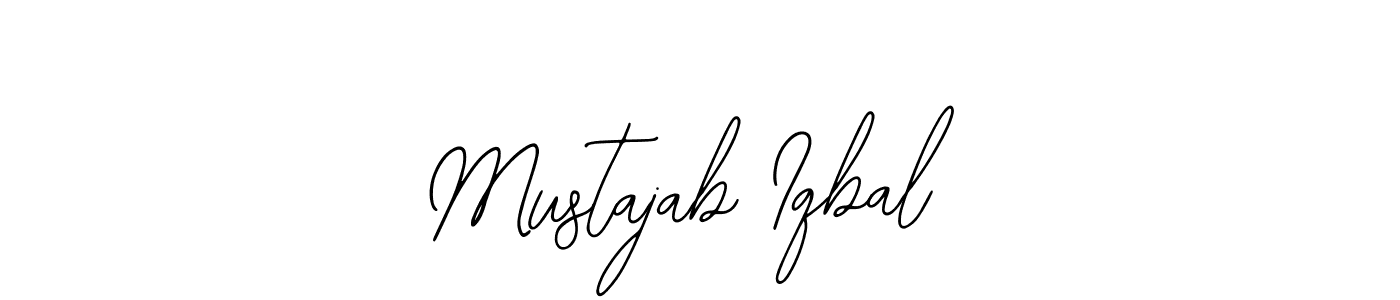 Mustajab Iqbal stylish signature style. Best Handwritten Sign (Bearetta-2O07w) for my name. Handwritten Signature Collection Ideas for my name Mustajab Iqbal. Mustajab Iqbal signature style 12 images and pictures png