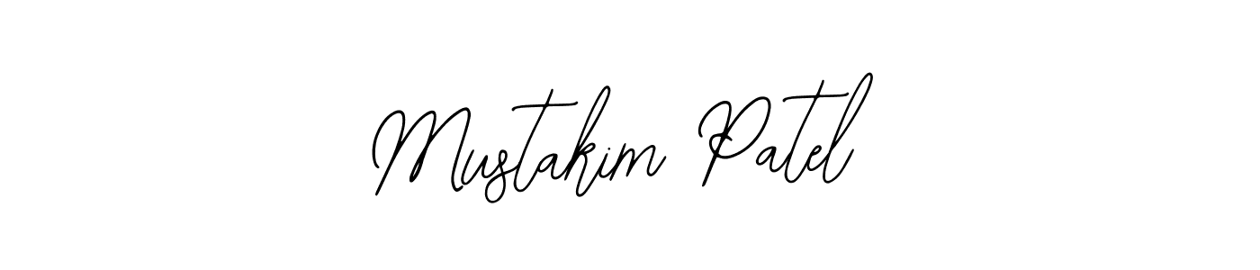 if you are searching for the best signature style for your name Mustakim Patel. so please give up your signature search. here we have designed multiple signature styles  using Bearetta-2O07w. Mustakim Patel signature style 12 images and pictures png