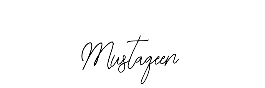 Also we have Mustaqeen name is the best signature style. Create professional handwritten signature collection using Bearetta-2O07w autograph style. Mustaqeen signature style 12 images and pictures png