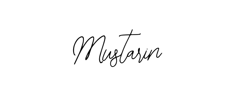 Bearetta-2O07w is a professional signature style that is perfect for those who want to add a touch of class to their signature. It is also a great choice for those who want to make their signature more unique. Get Mustarin name to fancy signature for free. Mustarin signature style 12 images and pictures png