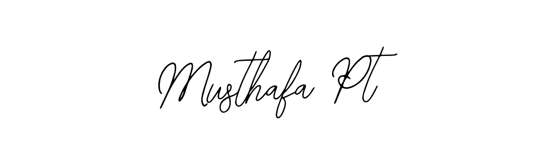 Bearetta-2O07w is a professional signature style that is perfect for those who want to add a touch of class to their signature. It is also a great choice for those who want to make their signature more unique. Get Musthafa Pt name to fancy signature for free. Musthafa Pt signature style 12 images and pictures png