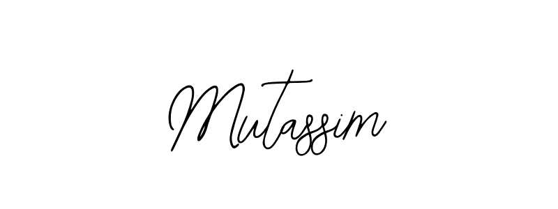 The best way (Bearetta-2O07w) to make a short signature is to pick only two or three words in your name. The name Mutassim include a total of six letters. For converting this name. Mutassim signature style 12 images and pictures png