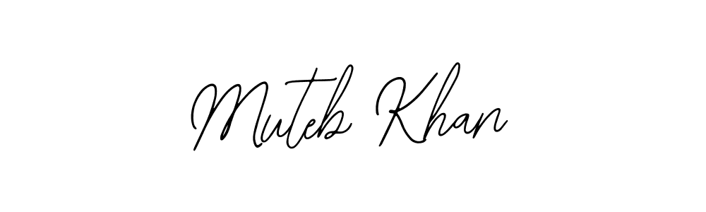 How to Draw Muteb Khan signature style? Bearetta-2O07w is a latest design signature styles for name Muteb Khan. Muteb Khan signature style 12 images and pictures png