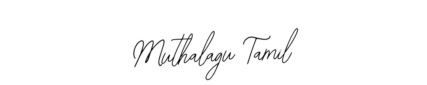 How to Draw Muthalagu Tamil signature style? Bearetta-2O07w is a latest design signature styles for name Muthalagu Tamil. Muthalagu Tamil signature style 12 images and pictures png