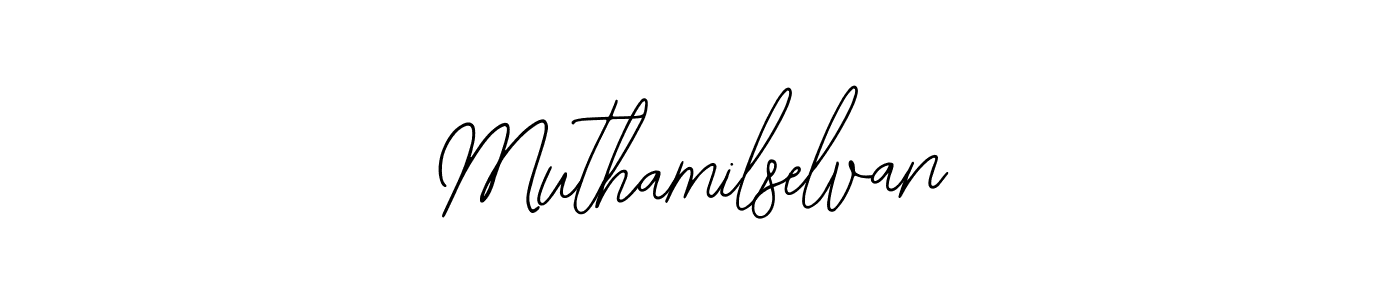 Muthamilselvan stylish signature style. Best Handwritten Sign (Bearetta-2O07w) for my name. Handwritten Signature Collection Ideas for my name Muthamilselvan. Muthamilselvan signature style 12 images and pictures png