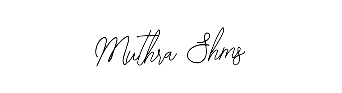 Make a beautiful signature design for name Muthra Shms. With this signature (Bearetta-2O07w) style, you can create a handwritten signature for free. Muthra Shms signature style 12 images and pictures png