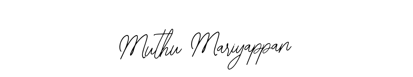 Muthu Mariyappan stylish signature style. Best Handwritten Sign (Bearetta-2O07w) for my name. Handwritten Signature Collection Ideas for my name Muthu Mariyappan. Muthu Mariyappan signature style 12 images and pictures png