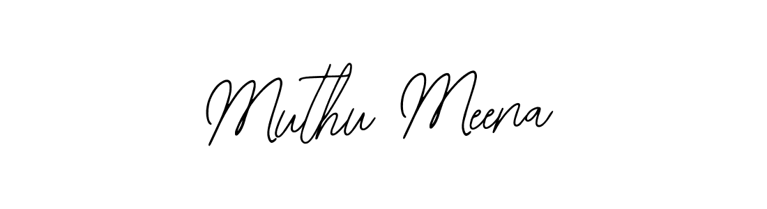 Also we have Muthu Meena name is the best signature style. Create professional handwritten signature collection using Bearetta-2O07w autograph style. Muthu Meena signature style 12 images and pictures png