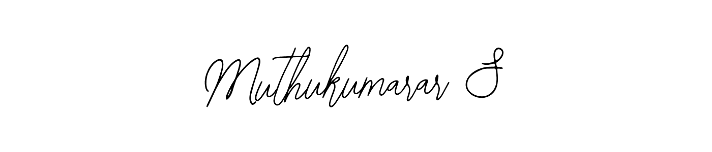 How to make Muthukumarar S name signature. Use Bearetta-2O07w style for creating short signs online. This is the latest handwritten sign. Muthukumarar S signature style 12 images and pictures png