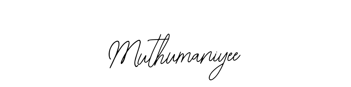 How to make Muthumaniyee signature? Bearetta-2O07w is a professional autograph style. Create handwritten signature for Muthumaniyee name. Muthumaniyee signature style 12 images and pictures png