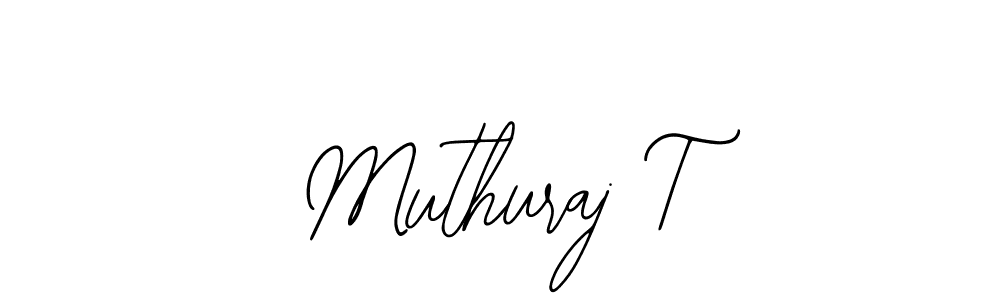 Bearetta-2O07w is a professional signature style that is perfect for those who want to add a touch of class to their signature. It is also a great choice for those who want to make their signature more unique. Get Muthuraj T name to fancy signature for free. Muthuraj T signature style 12 images and pictures png