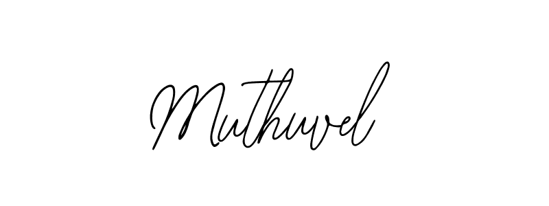 Make a beautiful signature design for name Muthuvel. With this signature (Bearetta-2O07w) style, you can create a handwritten signature for free. Muthuvel signature style 12 images and pictures png