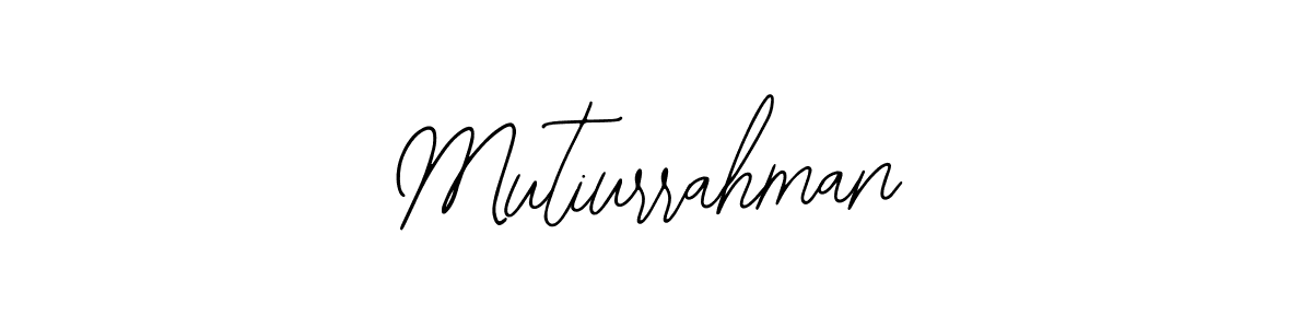 Also You can easily find your signature by using the search form. We will create Mutiurrahman name handwritten signature images for you free of cost using Bearetta-2O07w sign style. Mutiurrahman signature style 12 images and pictures png