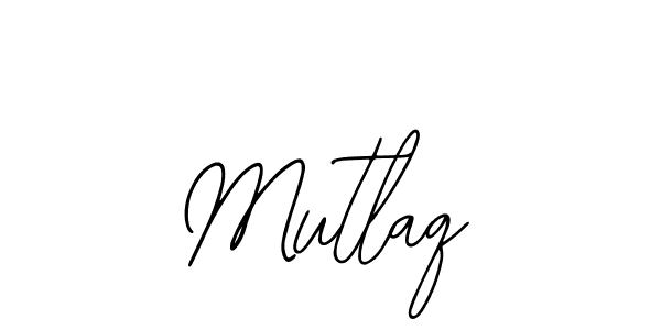 How to make Mutlaq name signature. Use Bearetta-2O07w style for creating short signs online. This is the latest handwritten sign. Mutlaq signature style 12 images and pictures png