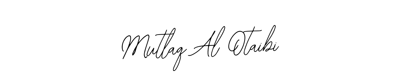 Use a signature maker to create a handwritten signature online. With this signature software, you can design (Bearetta-2O07w) your own signature for name Mutlaq Al Otaibi. Mutlaq Al Otaibi signature style 12 images and pictures png