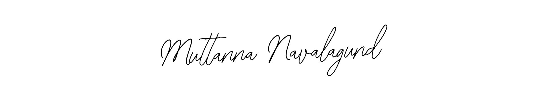 How to make Muttanna Navalagund signature? Bearetta-2O07w is a professional autograph style. Create handwritten signature for Muttanna Navalagund name. Muttanna Navalagund signature style 12 images and pictures png