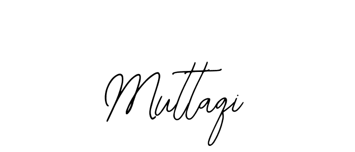 Design your own signature with our free online signature maker. With this signature software, you can create a handwritten (Bearetta-2O07w) signature for name Muttaqi. Muttaqi signature style 12 images and pictures png