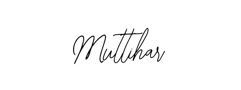 Also we have Muttihar name is the best signature style. Create professional handwritten signature collection using Bearetta-2O07w autograph style. Muttihar signature style 12 images and pictures png
