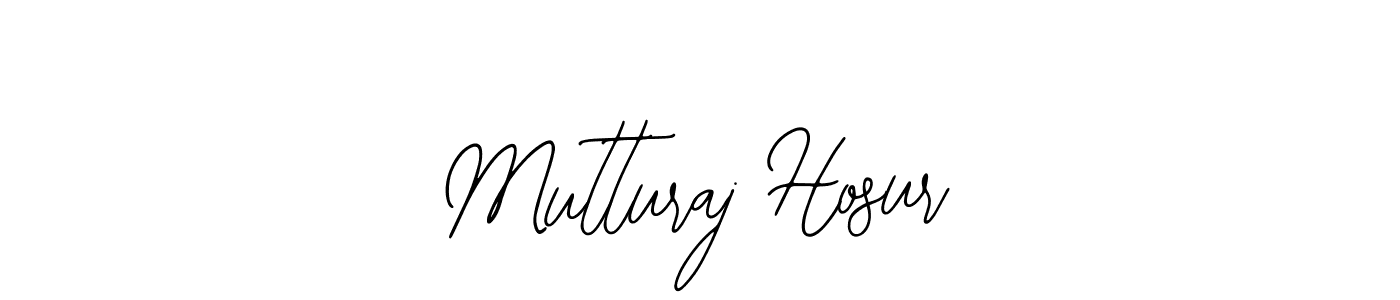 Make a beautiful signature design for name Mutturaj Hosur. With this signature (Bearetta-2O07w) style, you can create a handwritten signature for free. Mutturaj Hosur signature style 12 images and pictures png