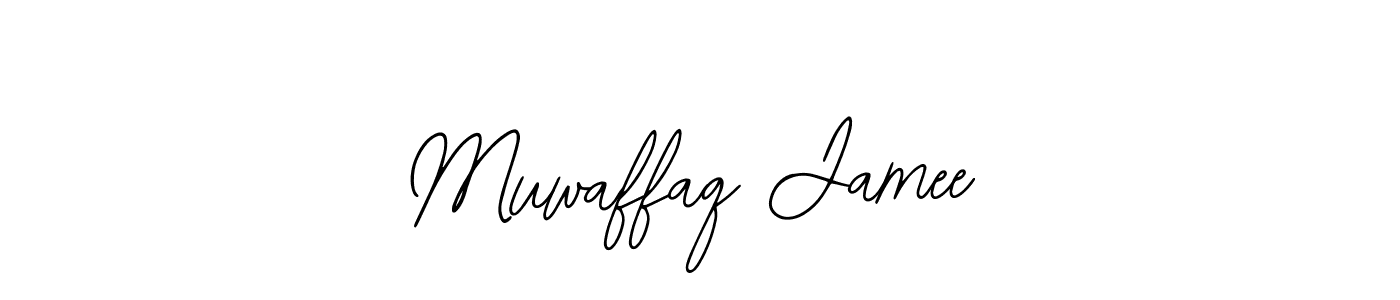 This is the best signature style for the Muwaffaq Jamee name. Also you like these signature font (Bearetta-2O07w). Mix name signature. Muwaffaq Jamee signature style 12 images and pictures png