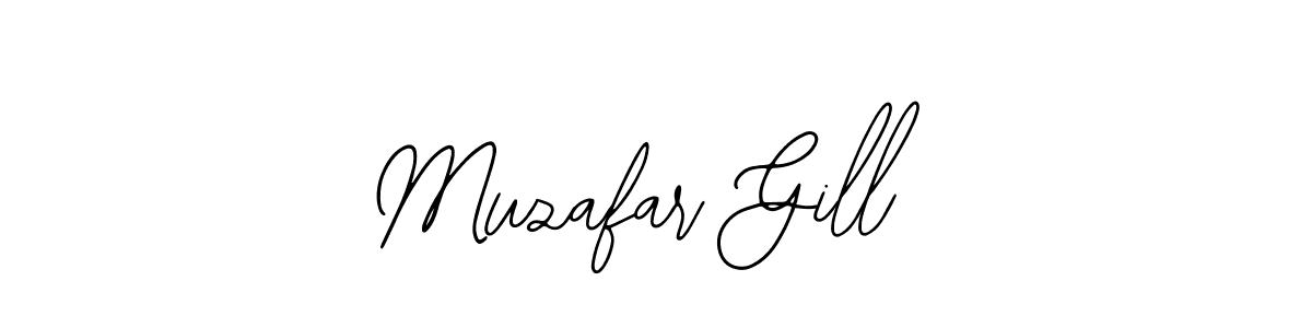 How to make Muzafar Gill signature? Bearetta-2O07w is a professional autograph style. Create handwritten signature for Muzafar Gill name. Muzafar Gill signature style 12 images and pictures png