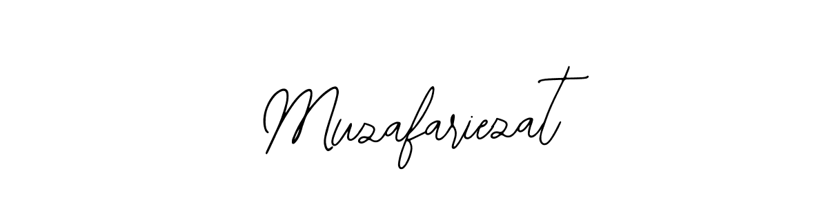 Similarly Bearetta-2O07w is the best handwritten signature design. Signature creator online .You can use it as an online autograph creator for name Muzafariezat. Muzafariezat signature style 12 images and pictures png