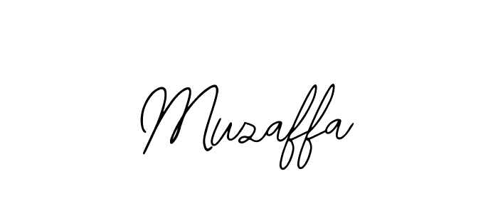 How to make Muzaffa name signature. Use Bearetta-2O07w style for creating short signs online. This is the latest handwritten sign. Muzaffa signature style 12 images and pictures png