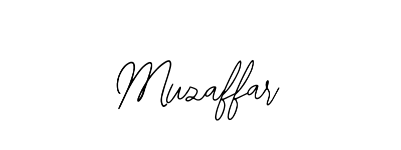 How to make Muzaffar signature? Bearetta-2O07w is a professional autograph style. Create handwritten signature for Muzaffar name. Muzaffar signature style 12 images and pictures png