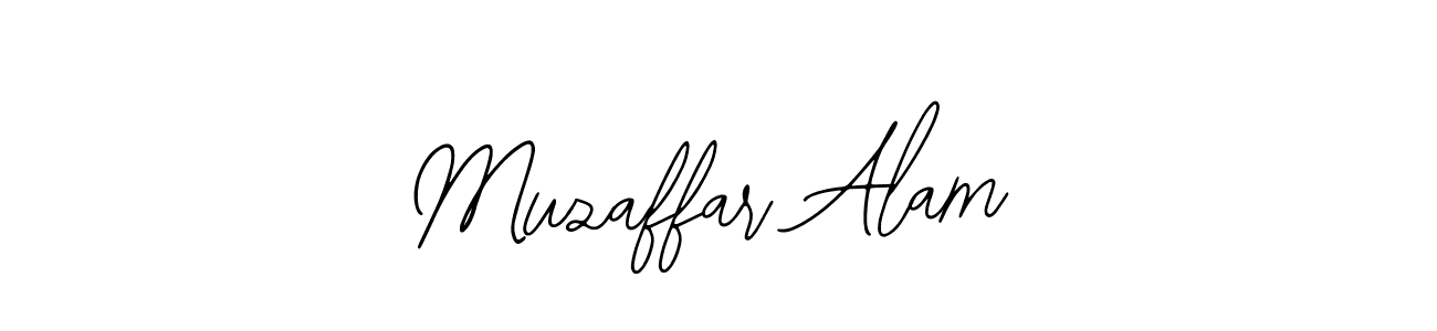 You should practise on your own different ways (Bearetta-2O07w) to write your name (Muzaffar Alam) in signature. don't let someone else do it for you. Muzaffar Alam signature style 12 images and pictures png