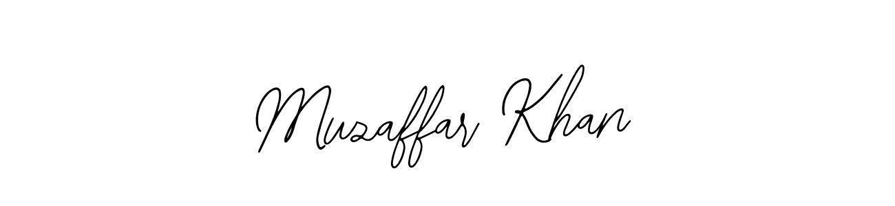 Also we have Muzaffar Khan name is the best signature style. Create professional handwritten signature collection using Bearetta-2O07w autograph style. Muzaffar Khan signature style 12 images and pictures png