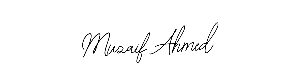 How to make Muzaif Ahmed signature? Bearetta-2O07w is a professional autograph style. Create handwritten signature for Muzaif Ahmed name. Muzaif Ahmed signature style 12 images and pictures png