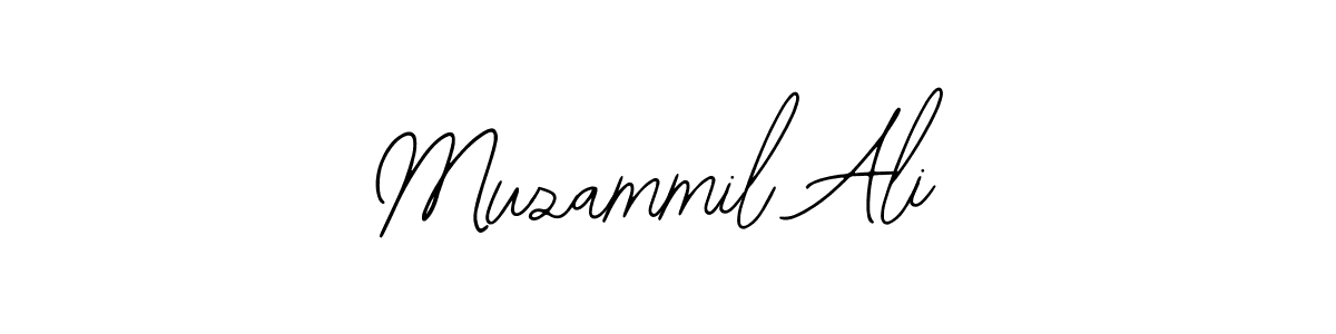 Make a beautiful signature design for name Muzammil Ali. With this signature (Bearetta-2O07w) style, you can create a handwritten signature for free. Muzammil Ali signature style 12 images and pictures png