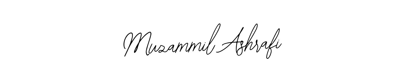 Design your own signature with our free online signature maker. With this signature software, you can create a handwritten (Bearetta-2O07w) signature for name Muzammil Ashrafi. Muzammil Ashrafi signature style 12 images and pictures png